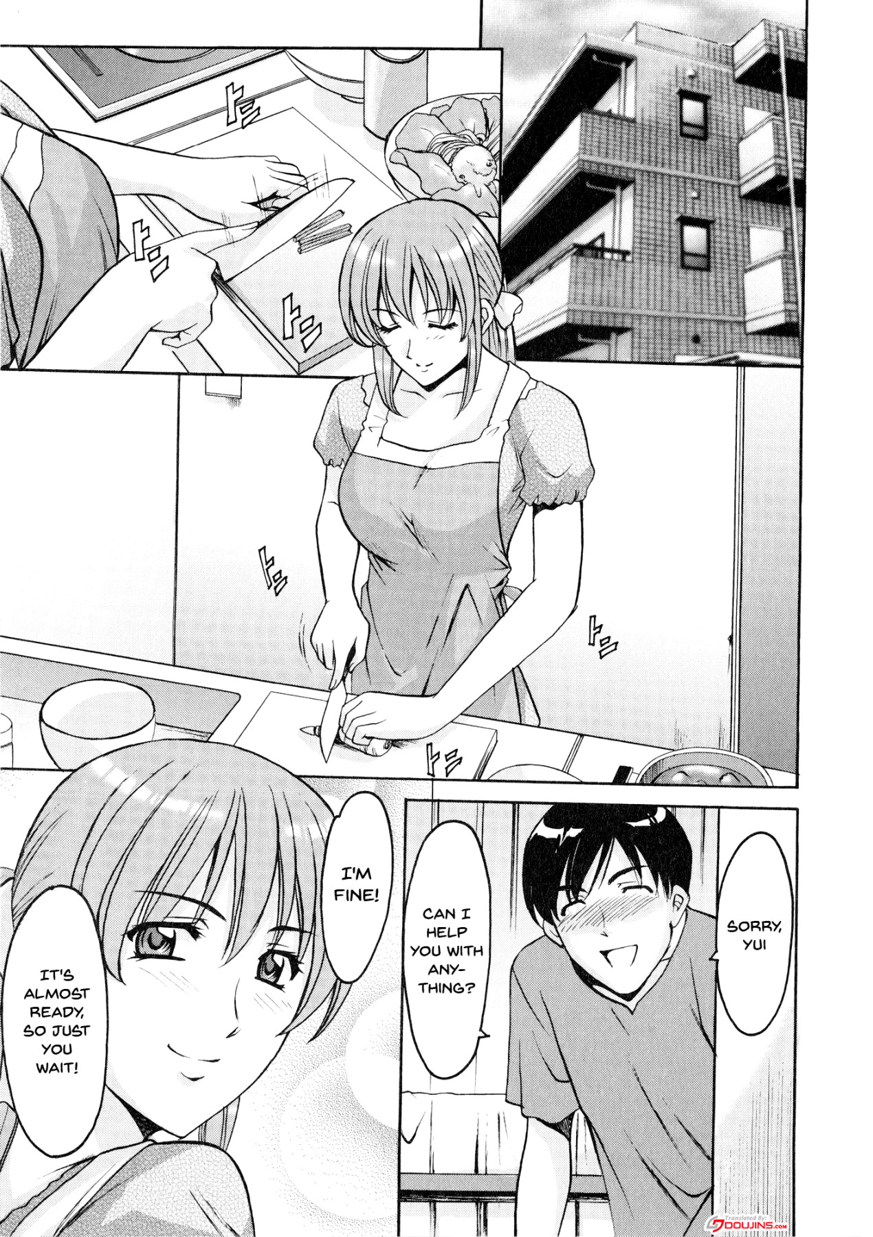 Hentai Manga Comic-A Seductive Older Woman's Apartment-Read-107